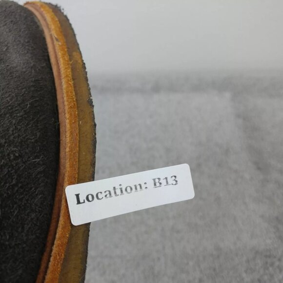 Frank Wright Baxter Mens 9 Ankle Boots Chukka Suede Leather Brown Lace Up - Picture 9 of 9